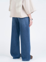 شلوار جین بگ قد 110 کد 23082 - Image 2