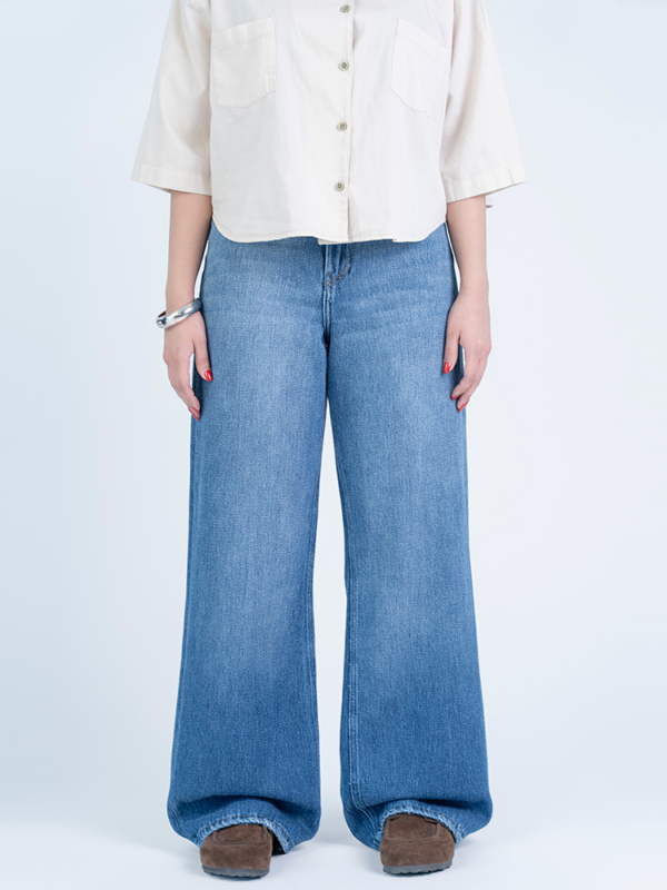 شلوار جین بگ قد 110 کد 23086 - Image 3