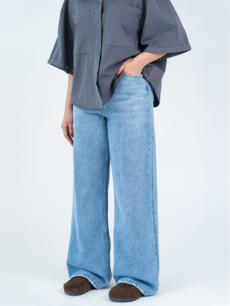 شلوار جین بگ قد 110