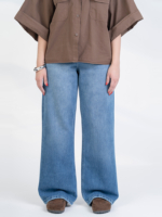 شلوار جین بگ قد 110 کد 22977 - Image 3