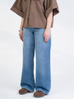 شلوار جین بگ قد 110 کد 22977