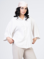 شومیز روناس لیوسل سفید